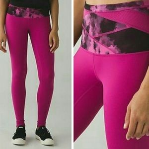 Lululemon high waisted reversible wunder under - 8